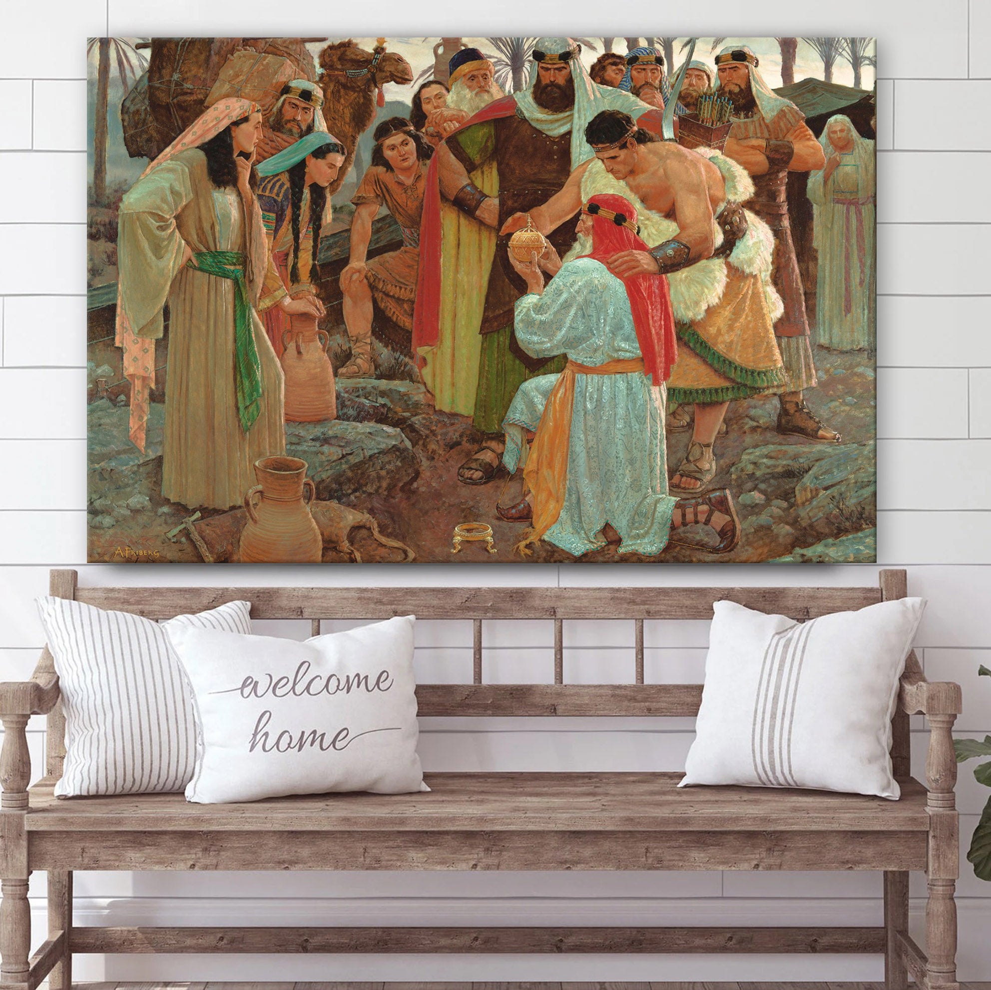 The Liahona Canvas Pictures – Christian Paintings For Home – Religious Canvas Wall Decor