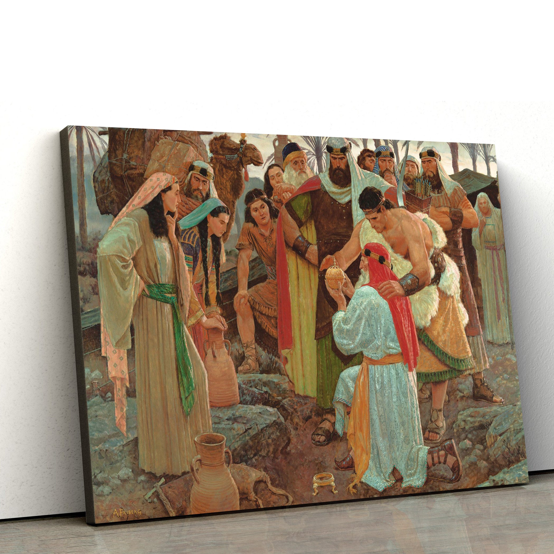 The Liahona Canvas Pictures – Christian Paintings For Home – Religious Canvas Wall Decor