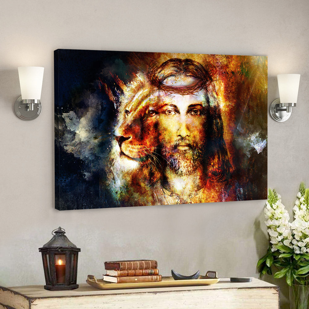 The Lion Of Judah – Jesus Pictures – Christian Canvas Prints – Faith Canvas