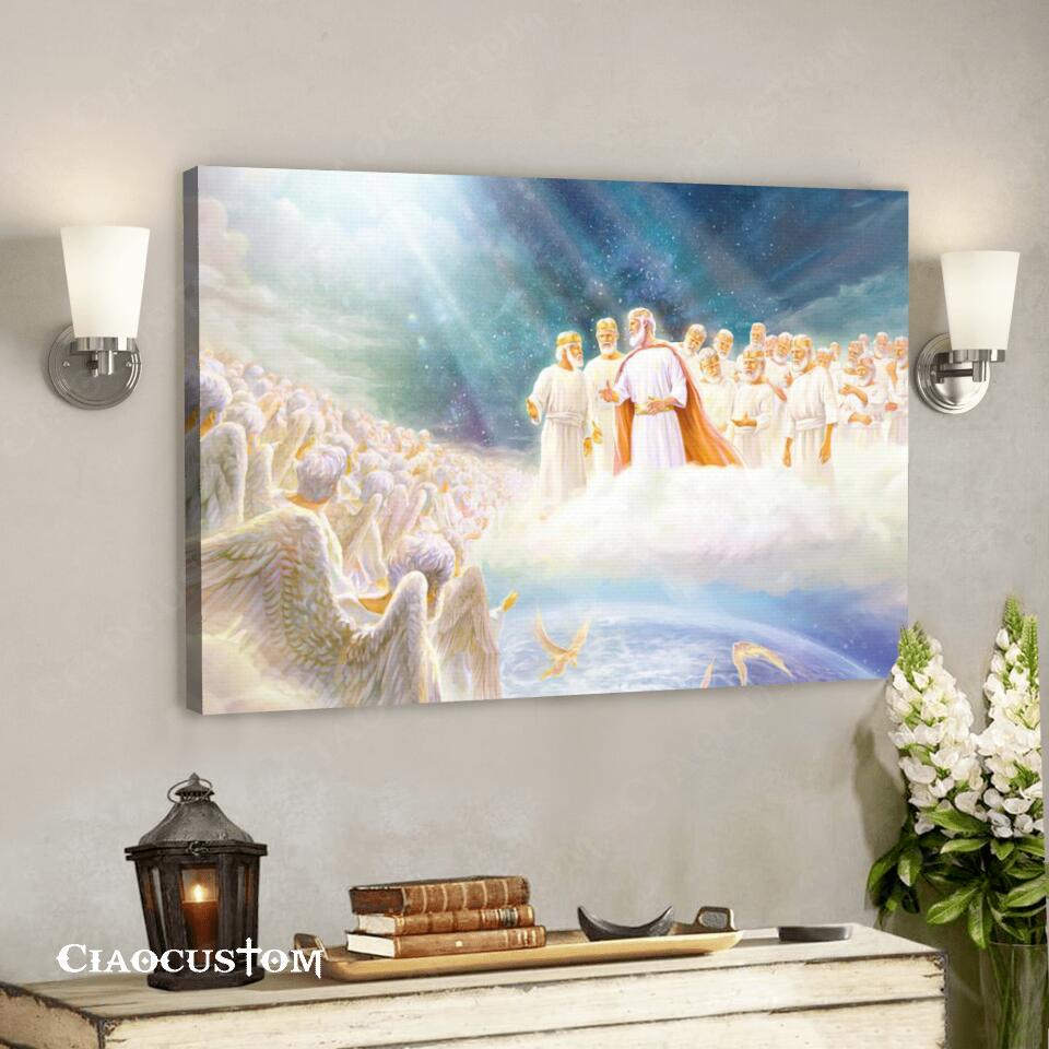 The Watchtower – Jesus Wall Pictures – Jesus Canvas Painting – Jesus Canvas Art – Jesus Poster – Jesus Canvas – Christian Gift