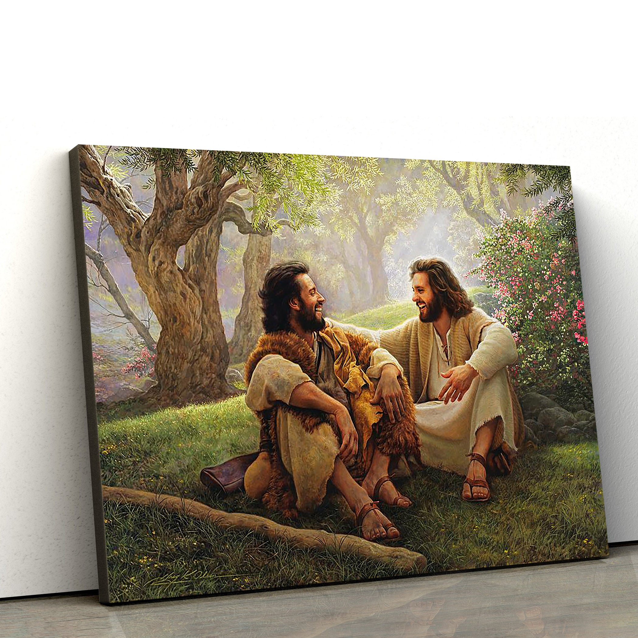 The Way Of Joy Greg Olsen Canvas Pictures – Jesus Canvas Pictures – Christian Wall Art