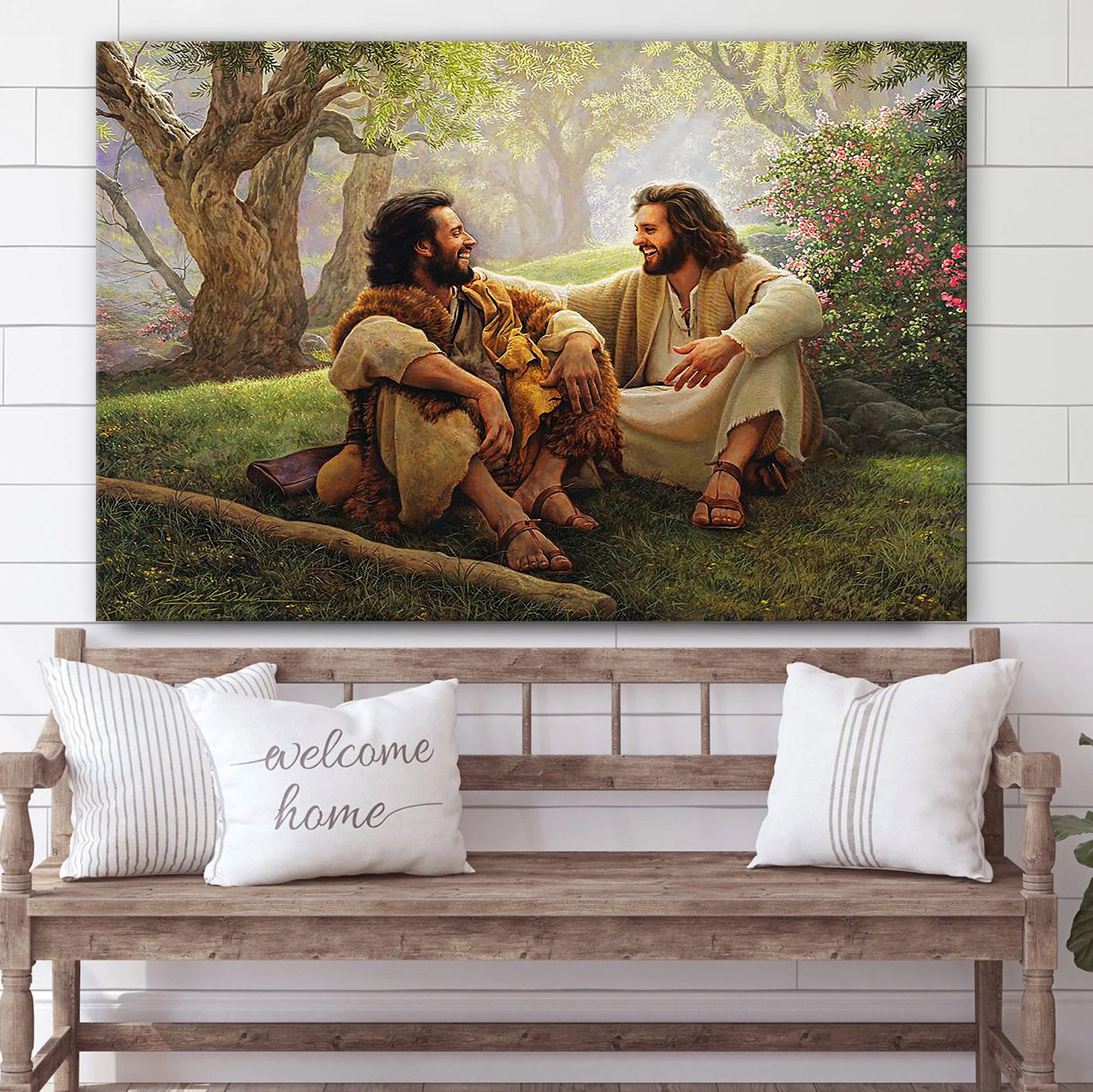 The Way Of Joy Greg Olsen Canvas Pictures – Jesus Canvas Pictures – Christian Wall Art