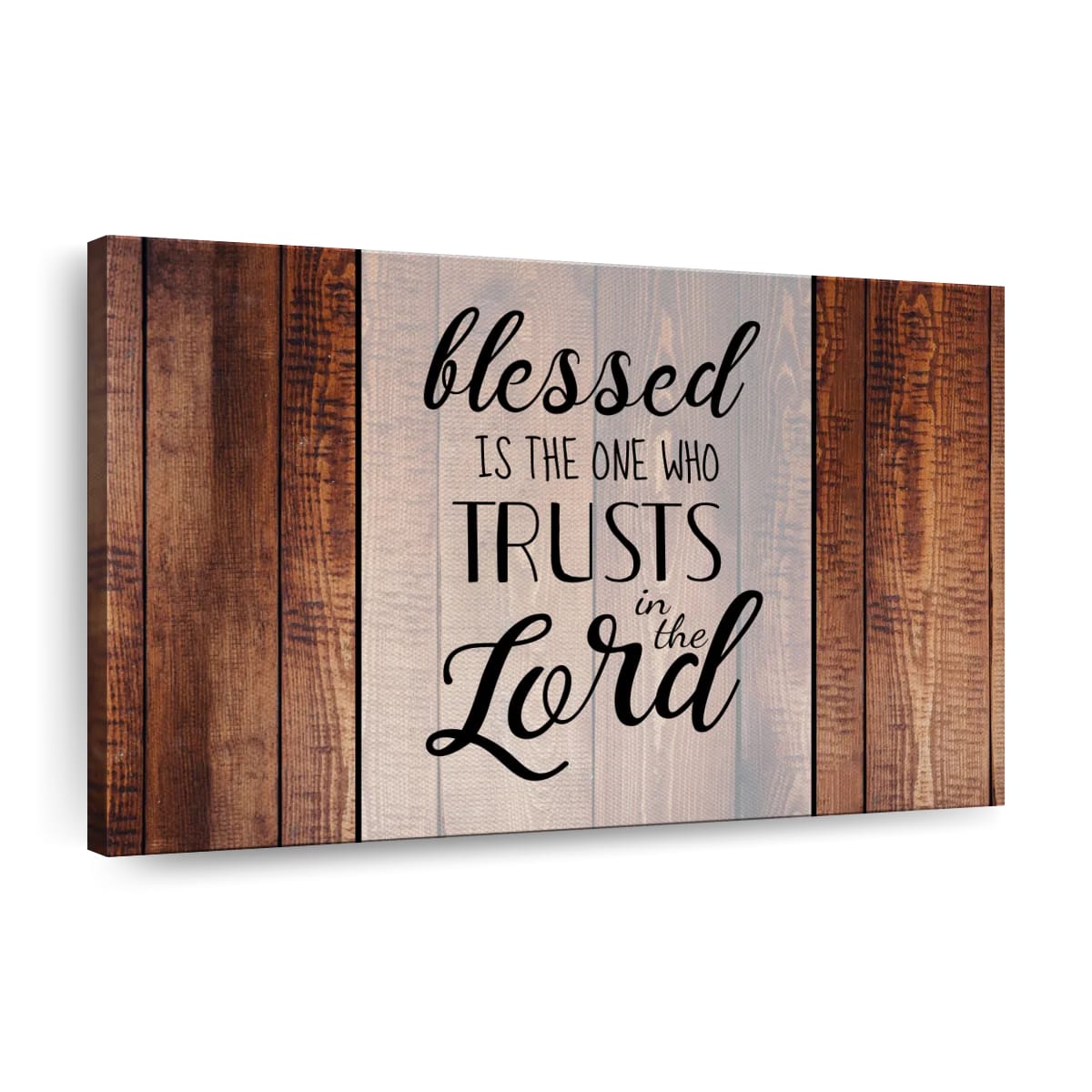 Trust In The Lord Sign Canvas Wall Art – Christian Canvas Wall Art – Religious Wall Art Canvas