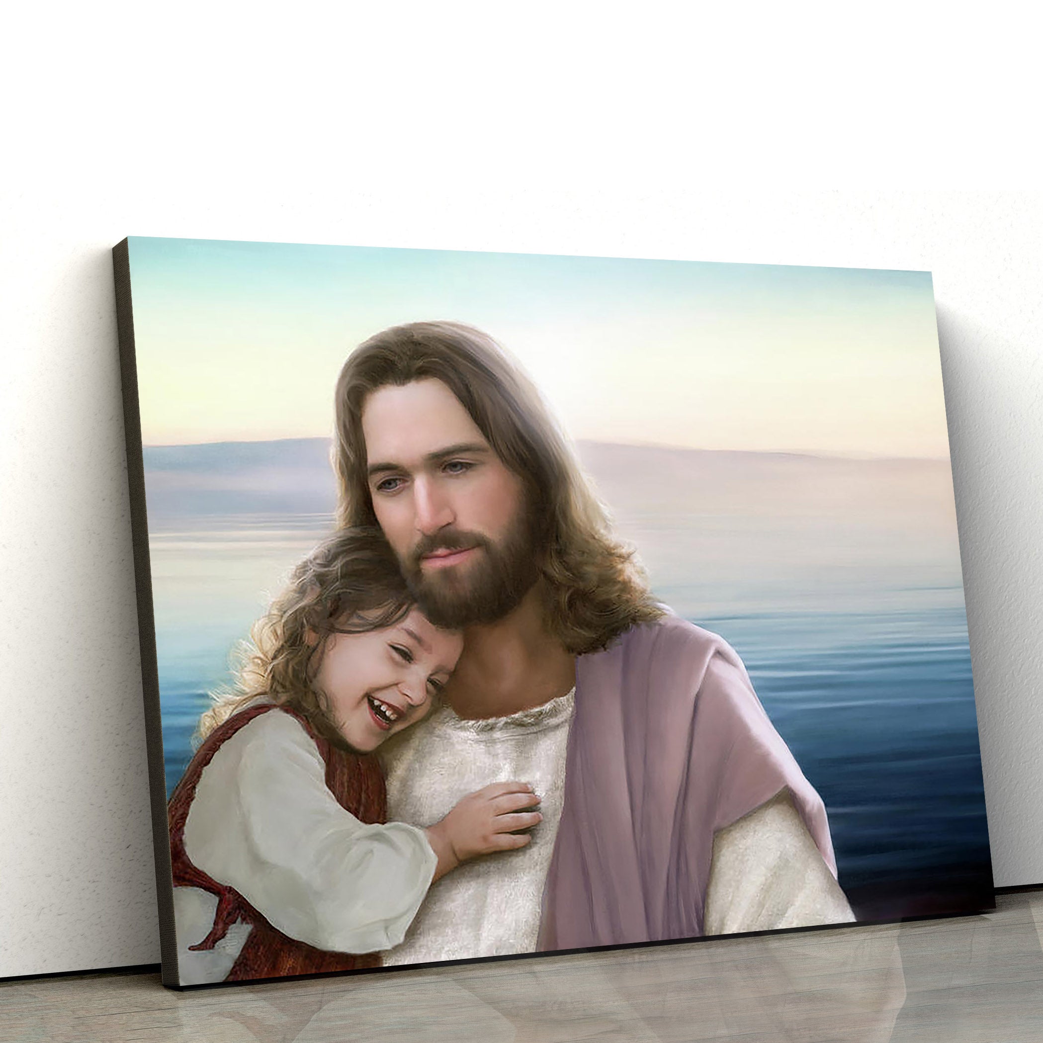 Walk In His Light Brent Borup Canvas Pictures – Jesus Canvas Pictures – Christian Wall Art