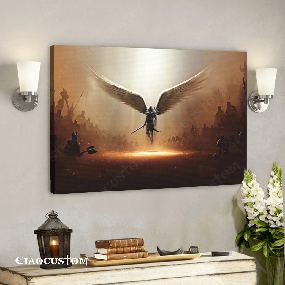 Wing of God – Christian Canvas Wall Art – Christian Wall Decor – Christian Artwork – Religious Wall Decor – Scripture Wall Art