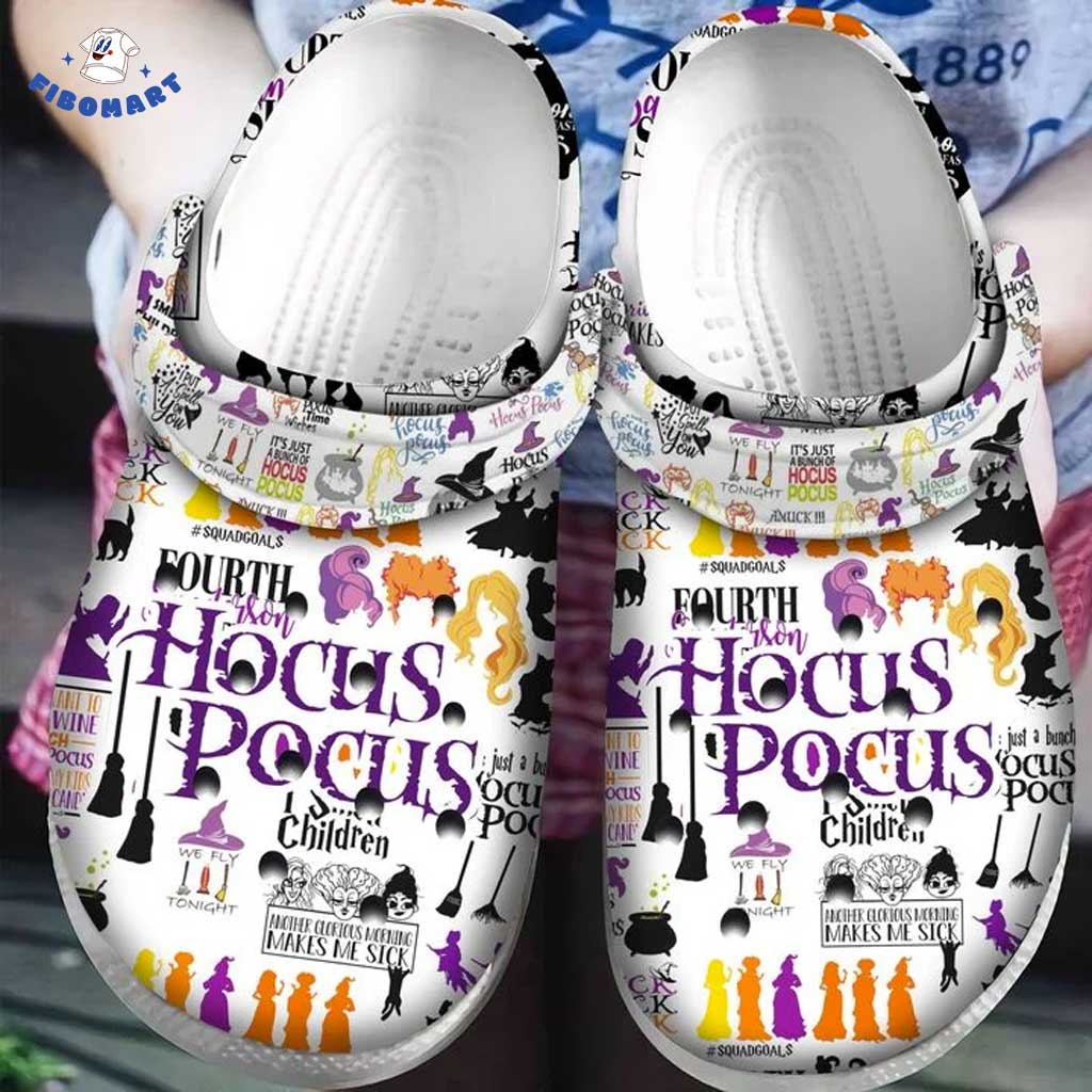Hocus Pocus Sanderson Sisters Icon Patterns Halloween Crocs 1