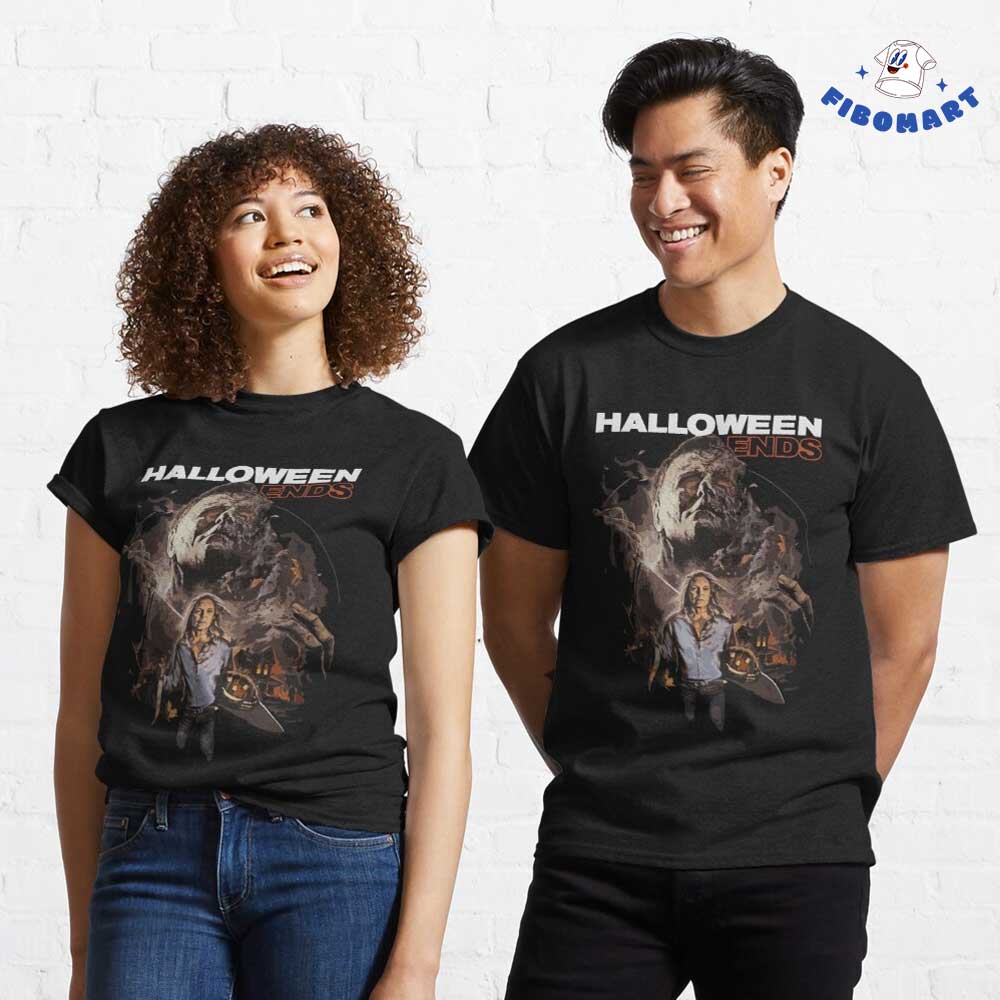 Michael Myers And Laurie Strode Halloween Ends Shirt 1