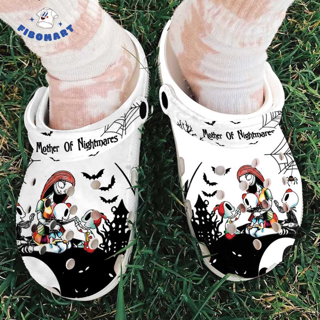 Mother of Nightmares Sally And Children Halloween Crocs 1
