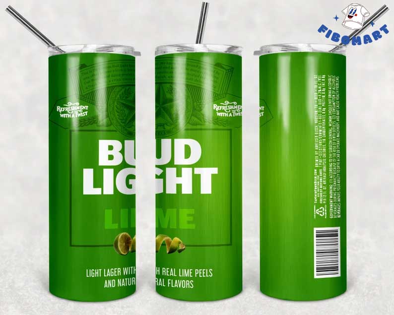 Bud Light Lime Skinny Tumbler