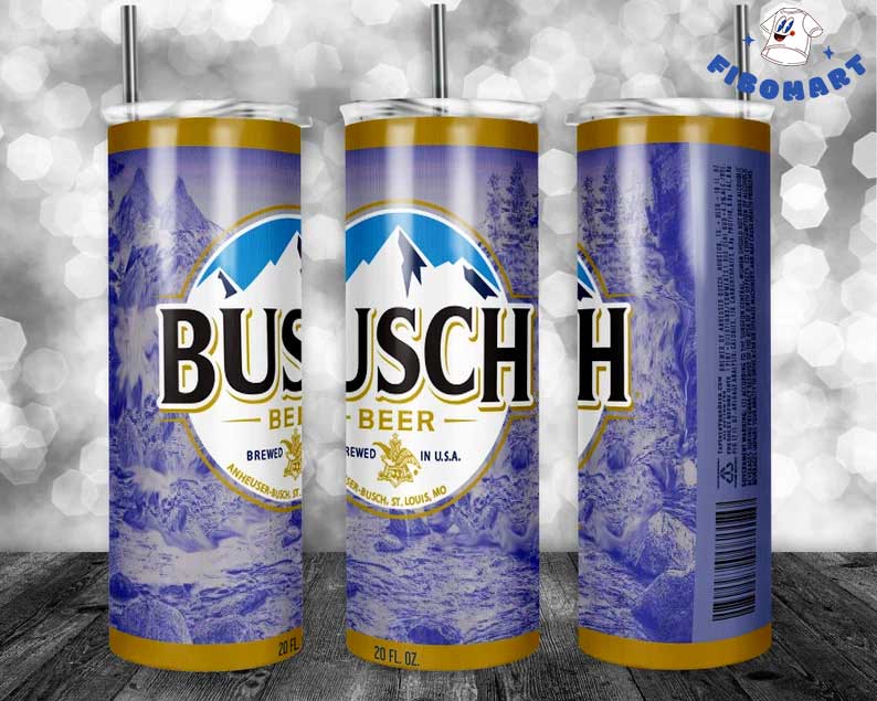Busch Beer Skinny Tumbler