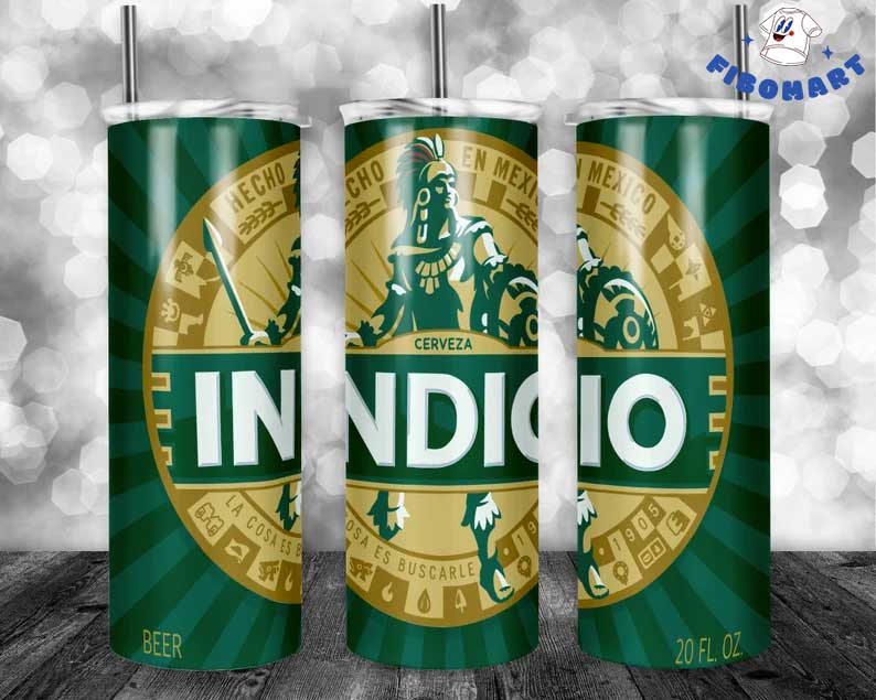 Indio Beer Skinny Tumbler