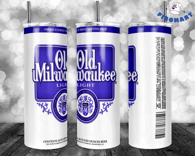 Old Milwaukee Light Skinny Tumbler