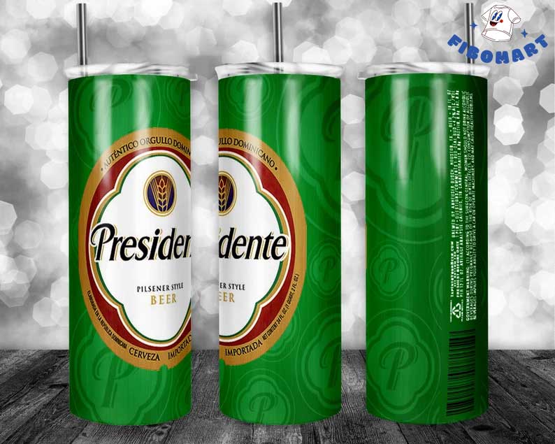 Presidente Beer Skinny Tumbler