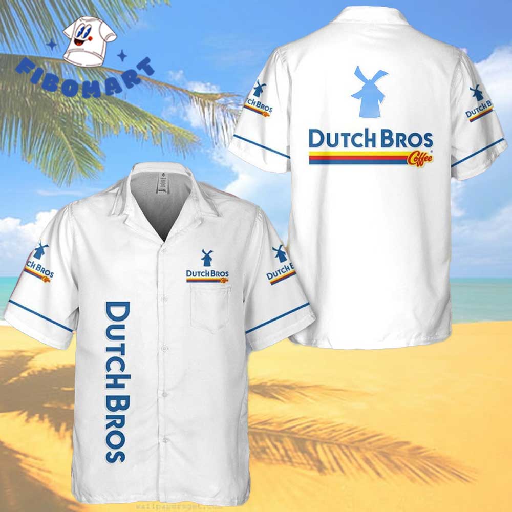 Windmill Dutch Bros Coffee Hawaiian Shirt