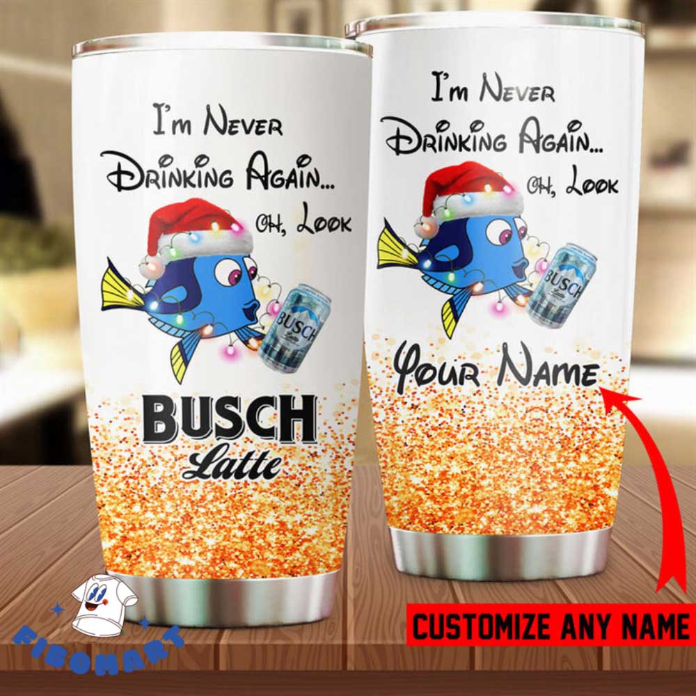 Cute Fish I'm Never Drinking Again, Oh Look Busch Latte 