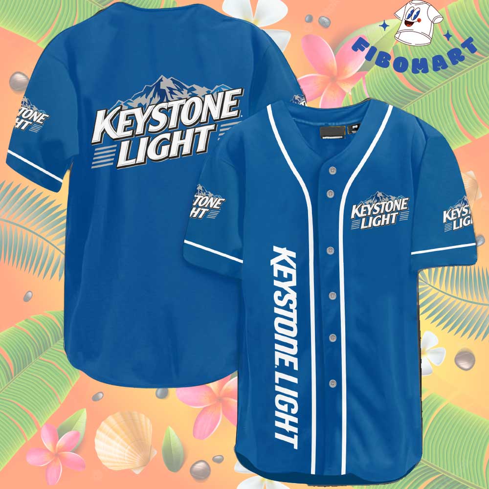 Keystone Light Beer Baseball Jersey