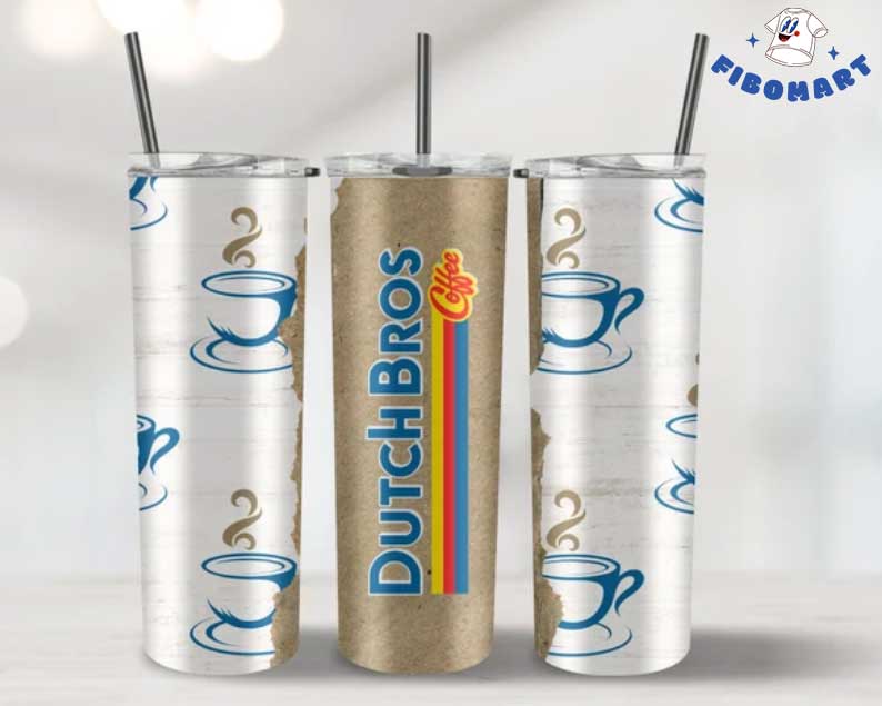 Dutch Bros Coffee Cup Skinny Tumbler