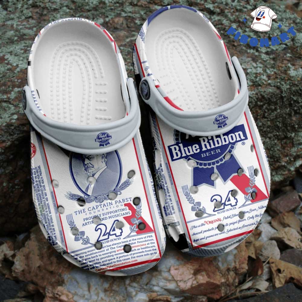 The Captain Pabst Blue Ribbon Crocs